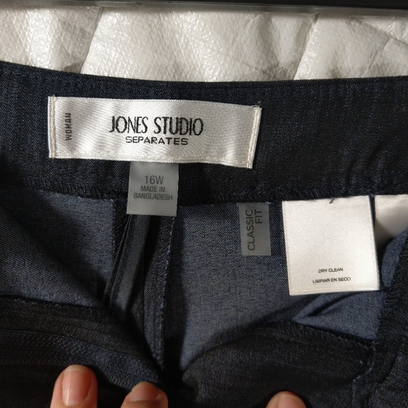 Jones Studio Pants - Jones Studio Seperates Steel Gray 16W
